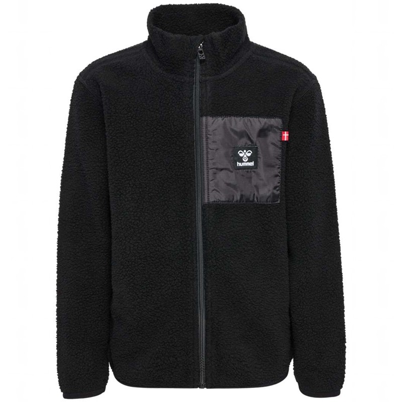 Hummel Atlas Fleece Zip Jassen Kinderen Zwart | 059002-974
