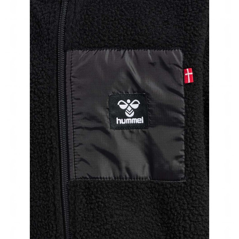 Hummel Atlas Fleece Zip Jassen Kinderen Zwart | 059002-974