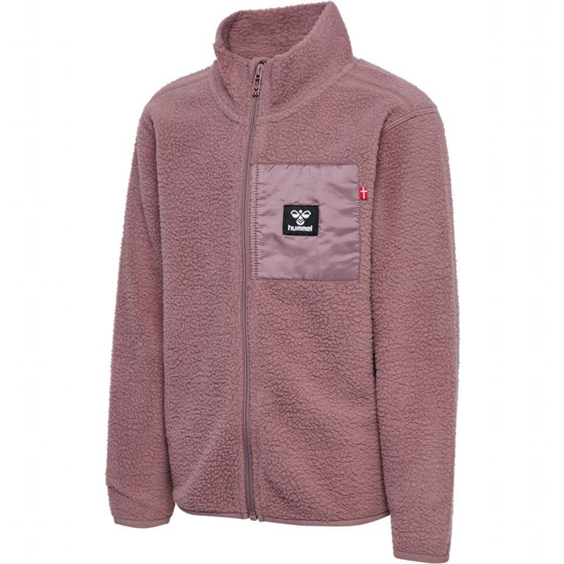 Hummel Atlas Fleece Zip Jassen Kinderen Roze | 121298-590