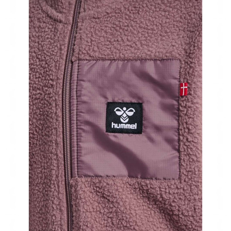 Hummel Atlas Fleece Zip Jassen Kinderen Roze | 121298-590