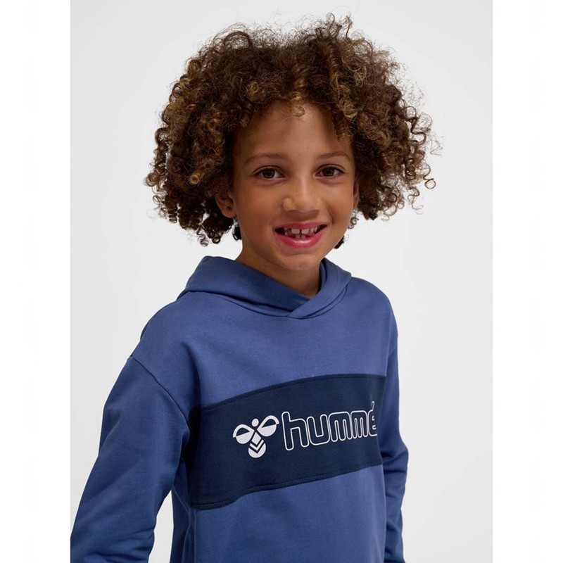 Hummel Atlas Hoodie Kinderen Blauw | 599122-983