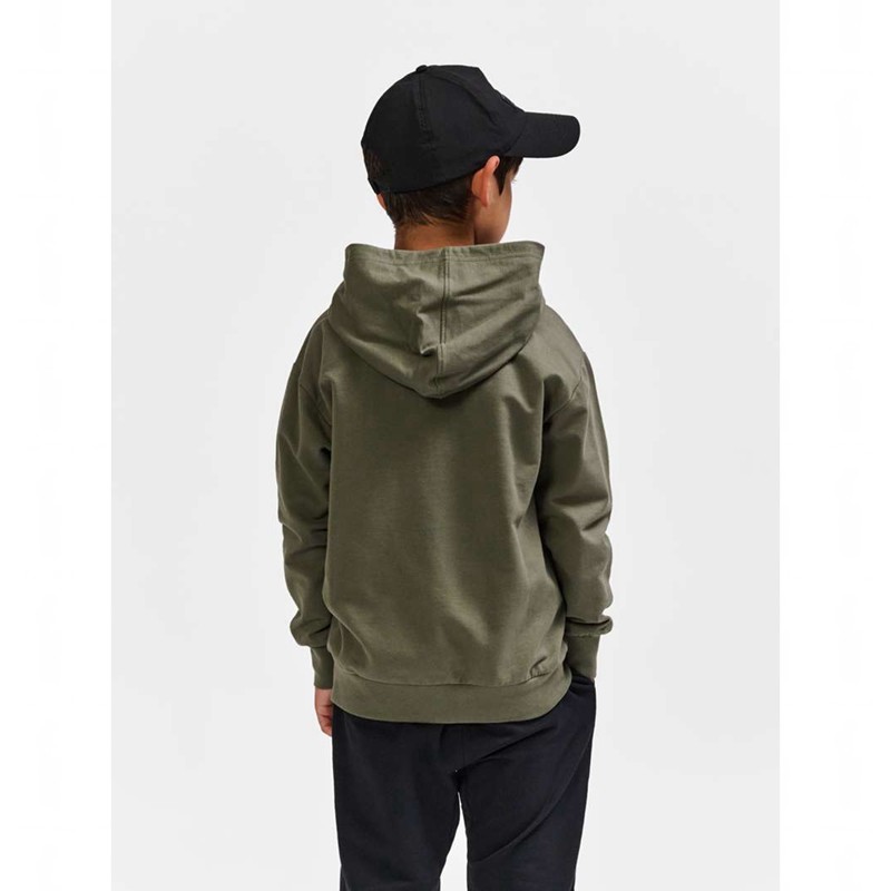 Hummel Atlas Hoodie Kinderen Olijfgroen | 915206-693