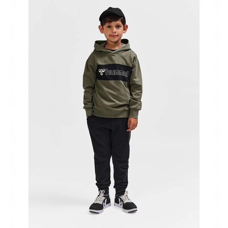 Hummel Atlas Hoodie Kinderen Olijfgroen | 915206-693