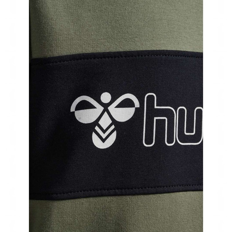 Hummel Atlas Hoodie Kinderen Olijfgroen | 915206-693