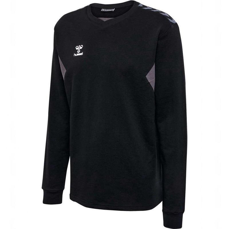 Hummel Authentic Co Training Sweat Sweatshirts Heren Zwart | 753780-410