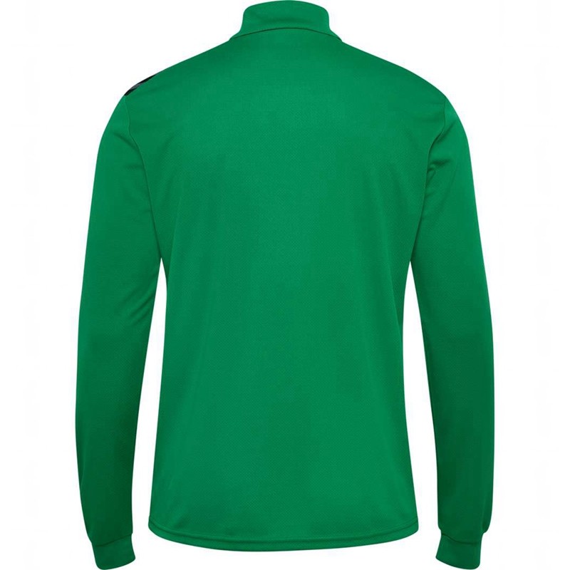Hummel Authentic Half Zip Sweat Korte Broek Heren Groen | 762716-931