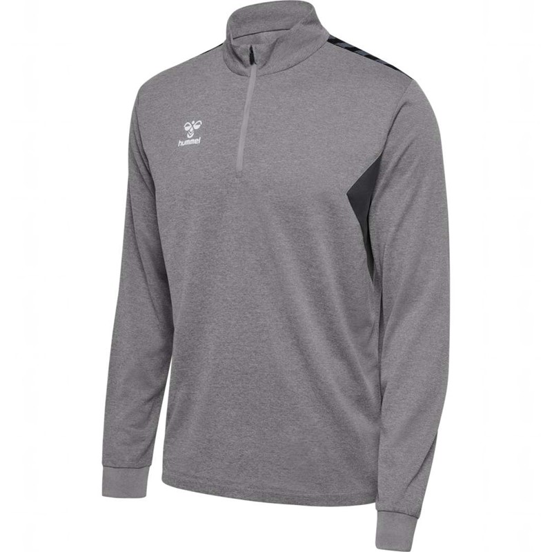 Hummel Authentic Half Zip Sweat Sweatshirts Heren Grijs | 857595-763