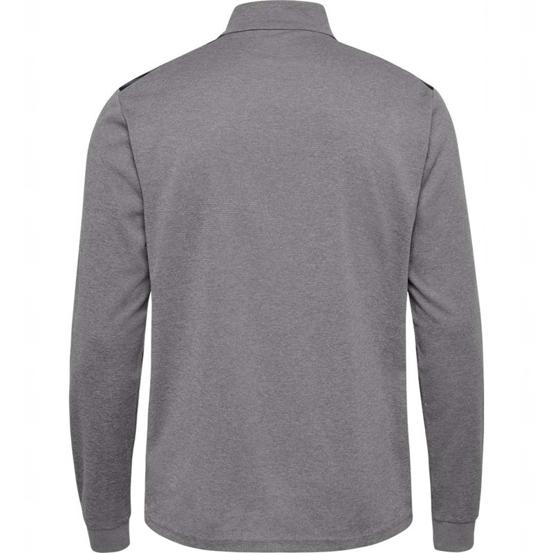 Hummel Authentic Half Zip Sweat Sweatshirts Heren Grijs | 857595-763