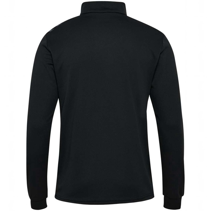 Hummel Authentic Half Zip Sweat Sweatshirts Heren Zwart | 538100-311