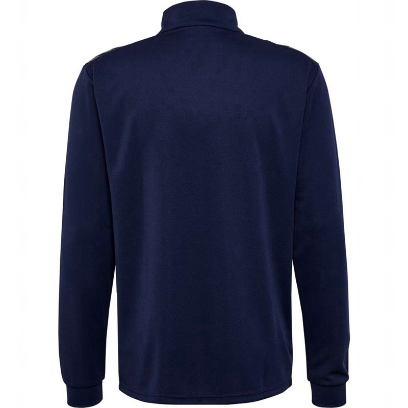 Hummel Authentic Half Zip Sweat Sweatshirts Heren Donkerblauw | 709843-022