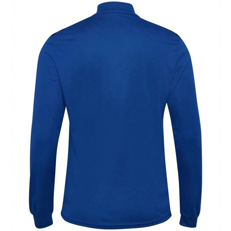 Hummel Authentic Half Zip Sweat Sweatshirts Heren Blauw | 265499-971