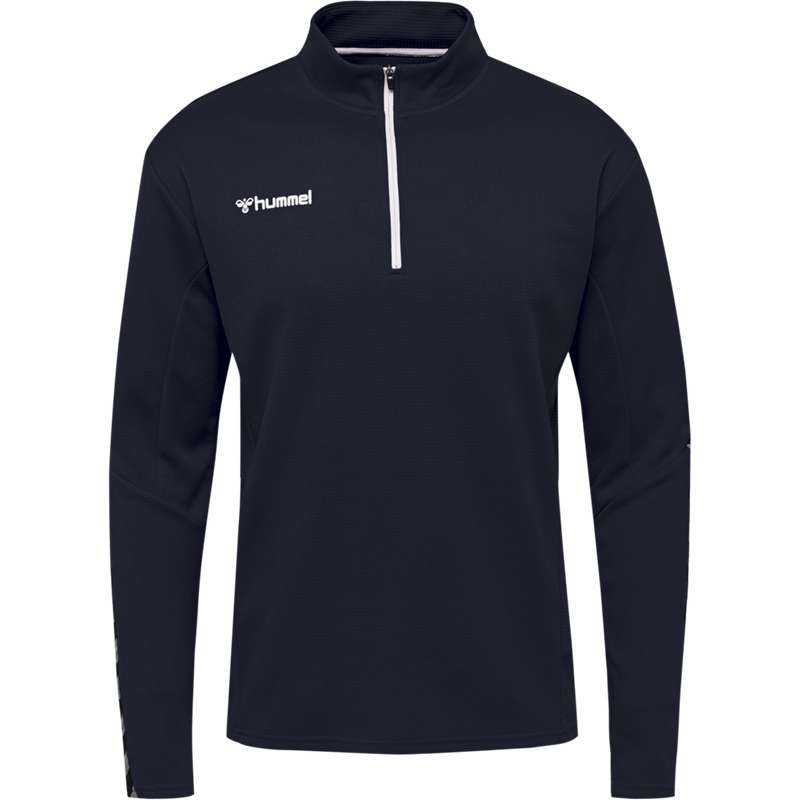 Hummel Authentic Half Zip Sweatshirts Heren Donkerblauw | 532450-288