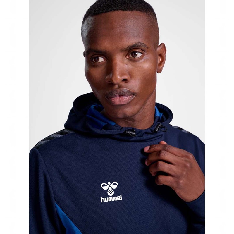Hummel Authentic Pl Hoodie Heren Donkerblauw | 326887-843