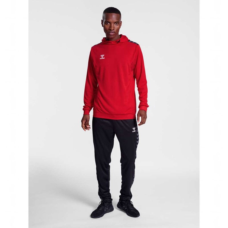 Hummel Authentic Pl Hoodie Heren Rood | 869820-786