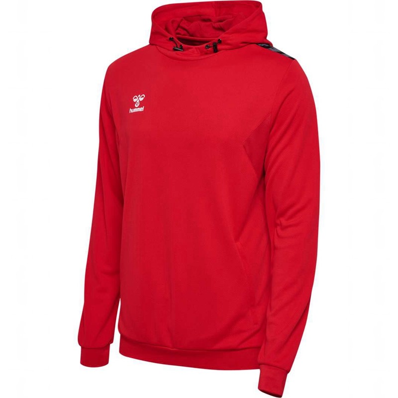 Hummel Authentic Pl Hoodie Heren Rood | 869820-786