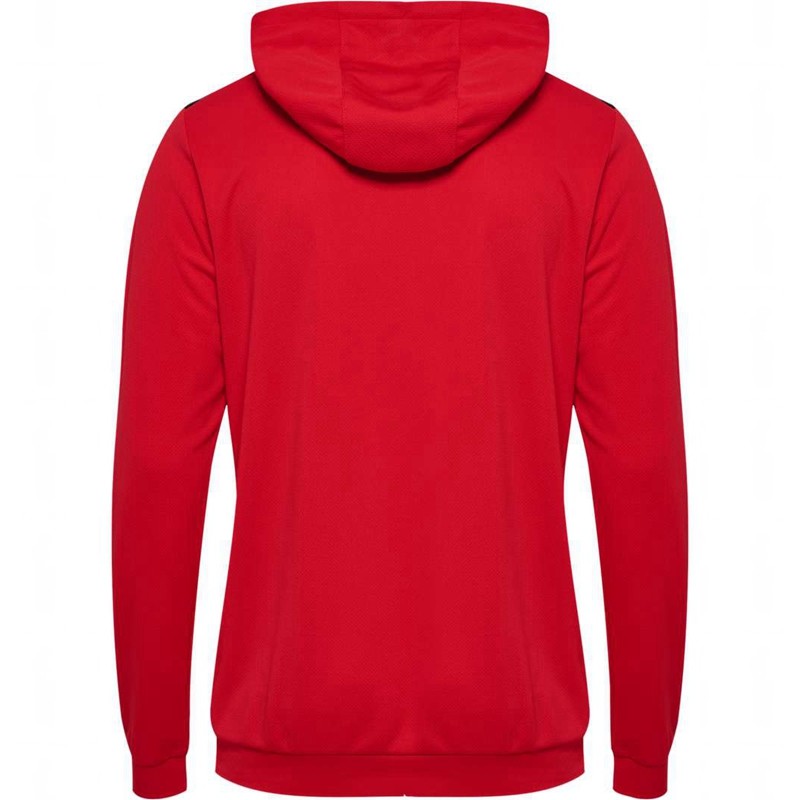 Hummel Authentic Pl Hoodie Heren Rood | 869820-786