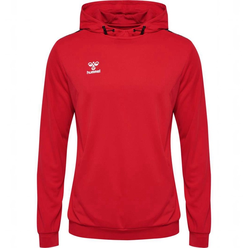 Hummel Authentic Pl Hoodie Heren Rood | 869820-786