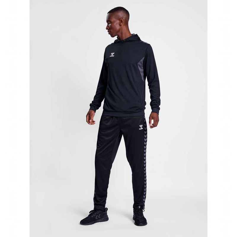 Hummel Authentic Pl Hoodie Heren Zwart | 298816-111