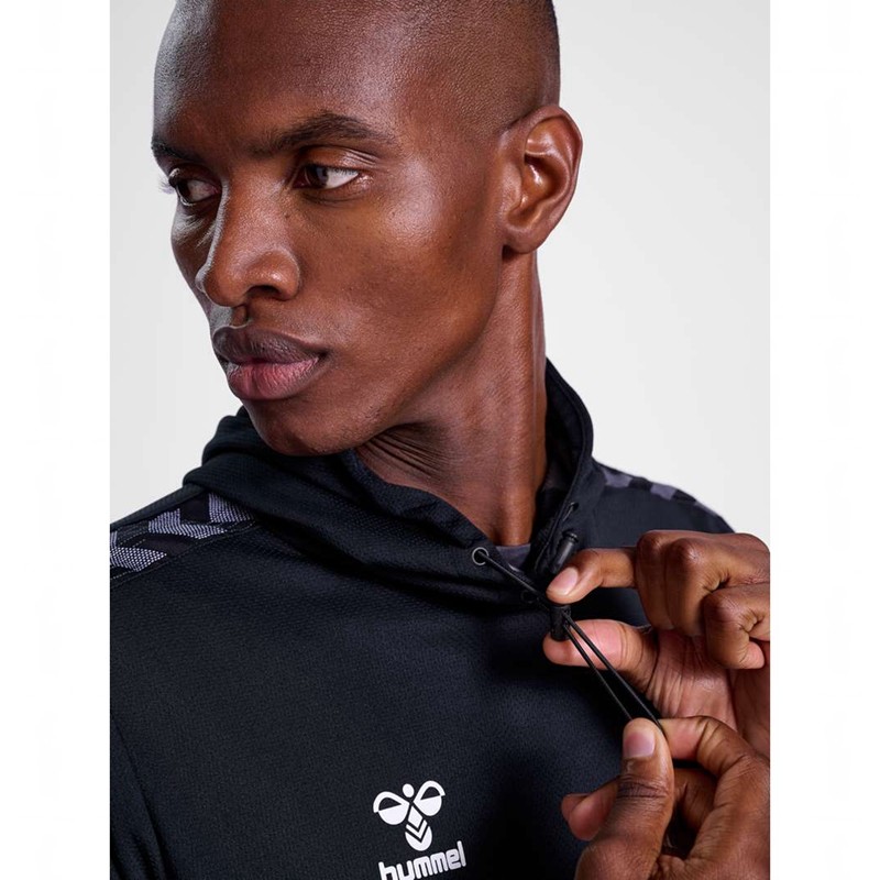 Hummel Authentic Pl Hoodie Heren Zwart | 298816-111