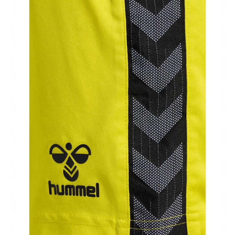 Hummel Authentic Pl Korte Broek Dames Geel | 989719-456