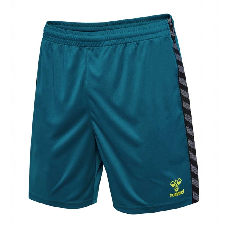Hummel Authentic Pl Korte Broek Heren Blauw | 600256-659
