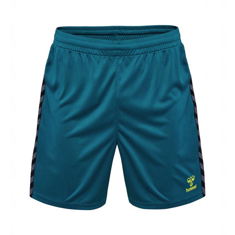 Hummel Authentic Pl Korte Broek Heren Blauw | 600256-659