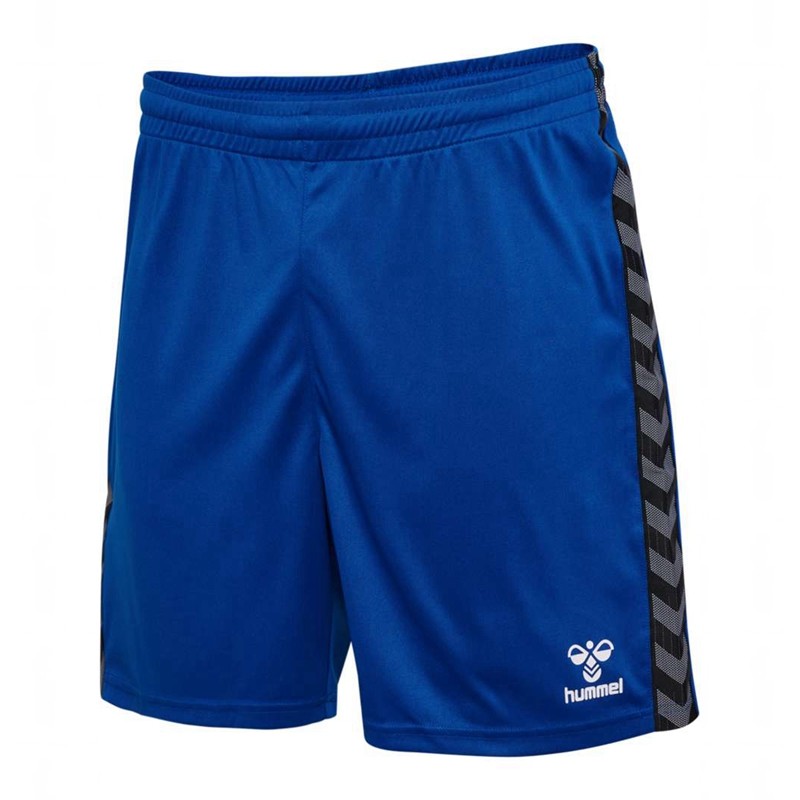 Hummel Authentic Pl Korte Broek Heren Blauw | 033696-352