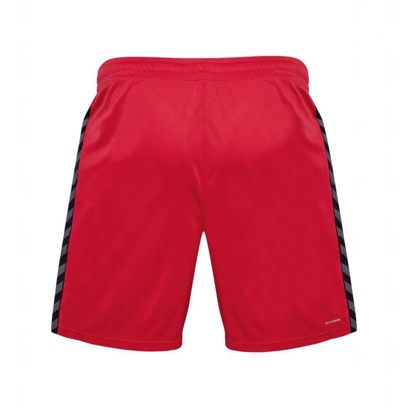 Hummel Authentic Pl Korte Broek Heren Rood | 293669-461