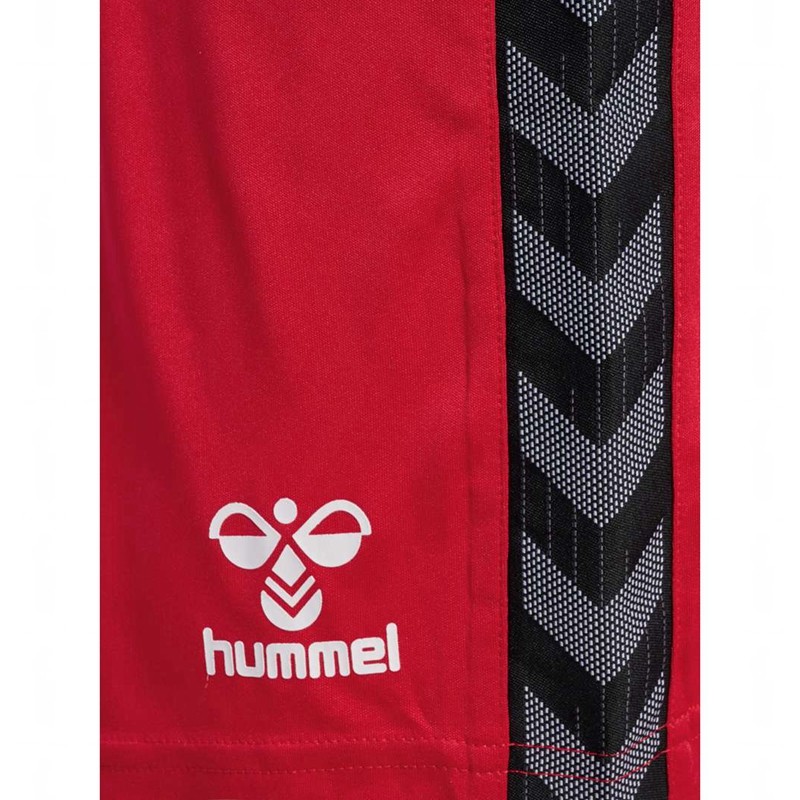 Hummel Authentic Pl Korte Broek Heren Rood | 293669-461