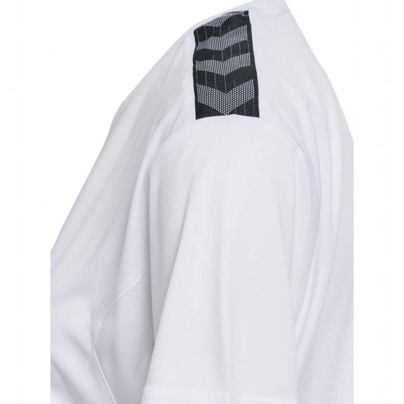 Hummel Authentic Pl S/S Jersey Dames Wit | 727299-129