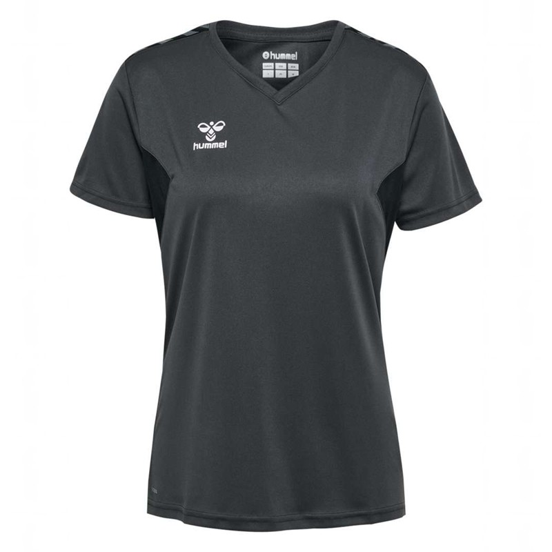 Hummel Authentic Pl S/S Jersey Dames Zwart | 141118-744