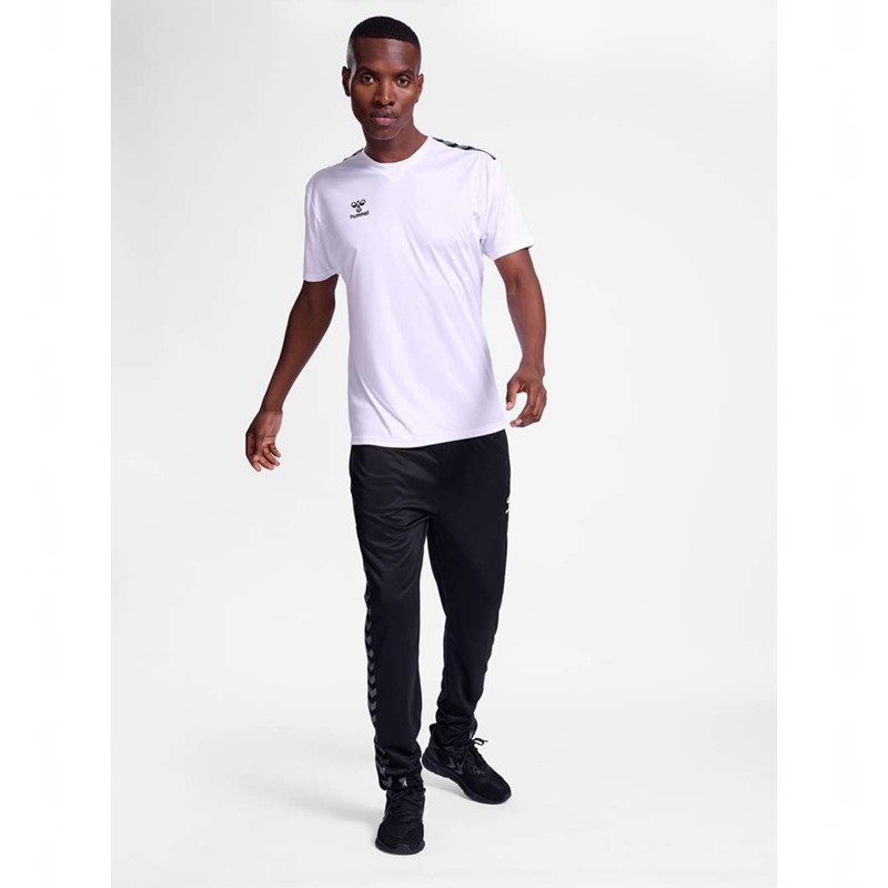 Hummel Authentic Pl S/S Sneakers Heren Wit | 612560-178