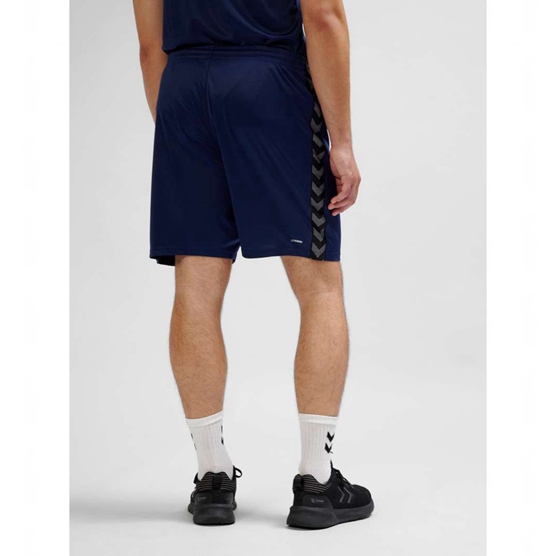 Hummel Authentic Pl T-shirts Heren Donkerblauw | 141744-132