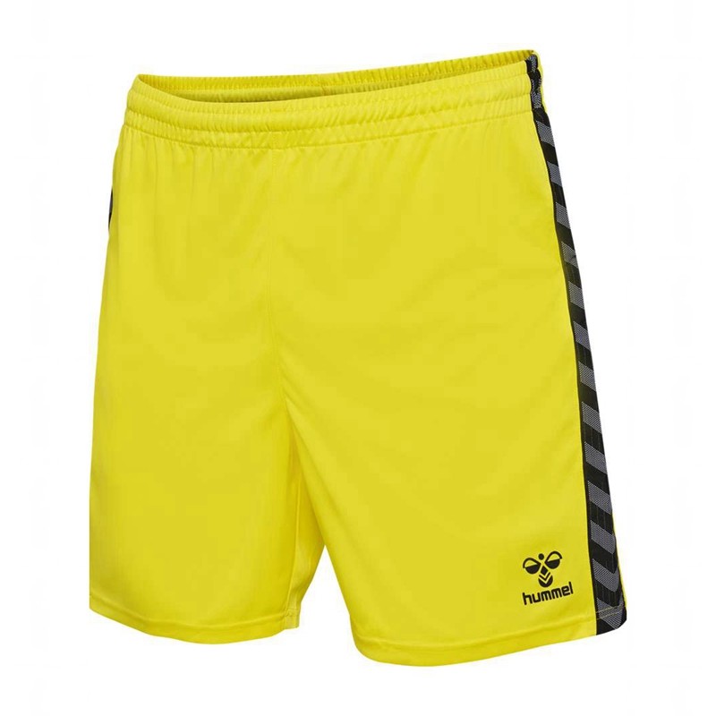Hummel Authentic Pl T-shirts Heren Geel | 991531-487