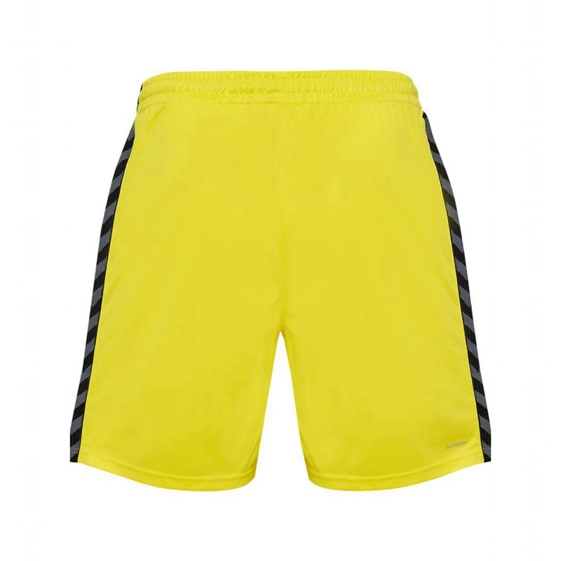 Hummel Authentic Pl T-shirts Heren Geel | 991531-487