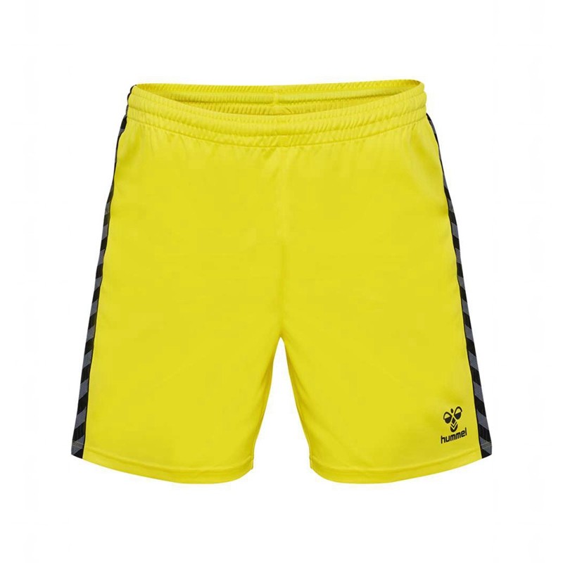 Hummel Authentic Pl T-shirts Heren Geel | 991531-487