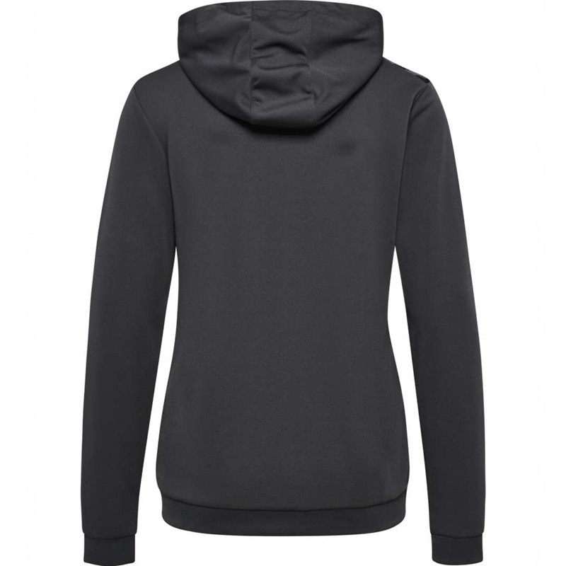 Hummel Authentic Pl Zip Hoodie Dames Zwart | 292518-741