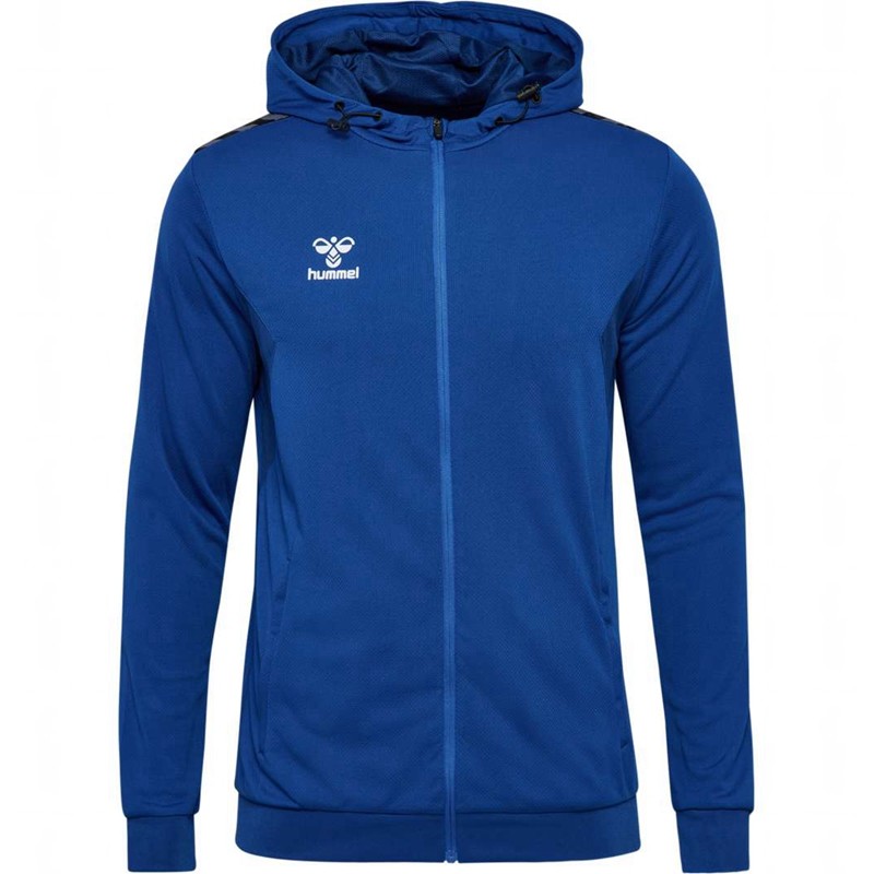 Hummel Authentic Pl Zip Hoodie Heren Blauw | 831755-689