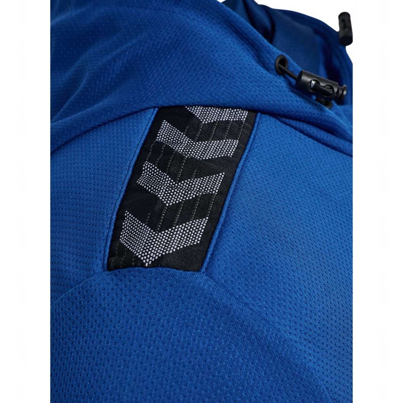 Hummel Authentic Pl Zip Hoodie Heren Blauw | 831755-689