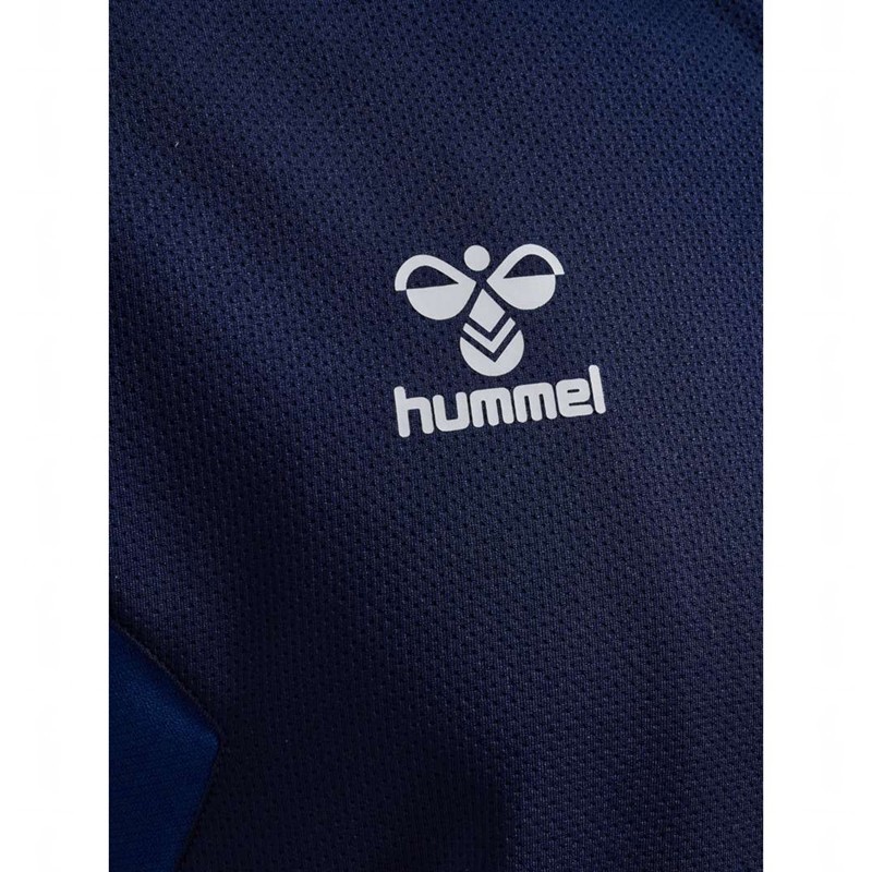 Hummel Authentic Pl Zip Hoodie Heren Donkerblauw | 169638-585