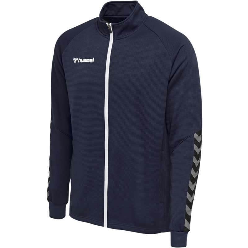 Hummel Authentic Poly Zip Jassen Heren Donkerblauw | 925727-678