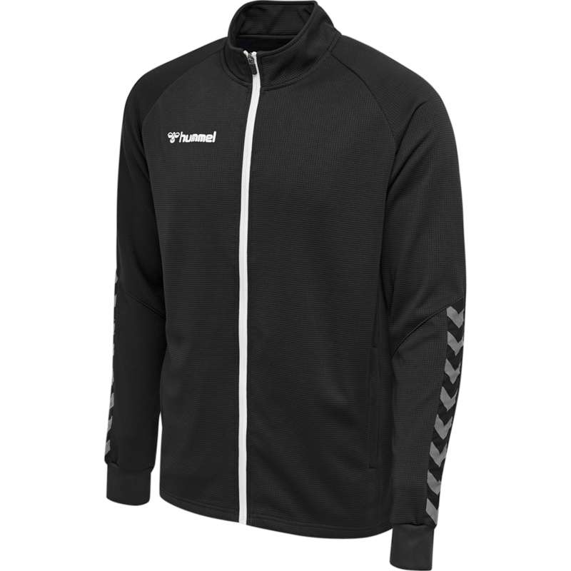 Hummel Authentic Poly Zip Jassen Heren Zwart | 883711-087