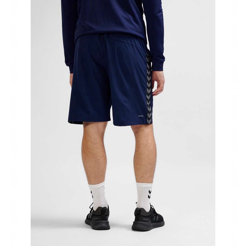 Hummel Authentic Woven Korte Broek Heren Donkerblauw | 075868-723