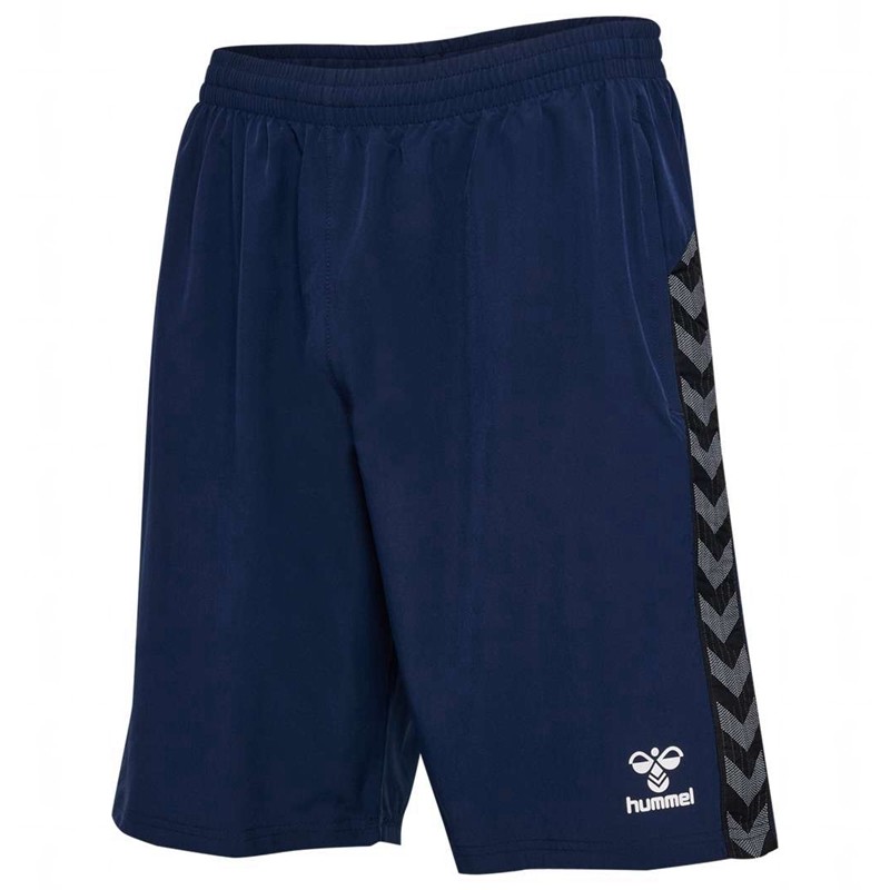 Hummel Authentic Woven Korte Broek Heren Donkerblauw | 075868-723