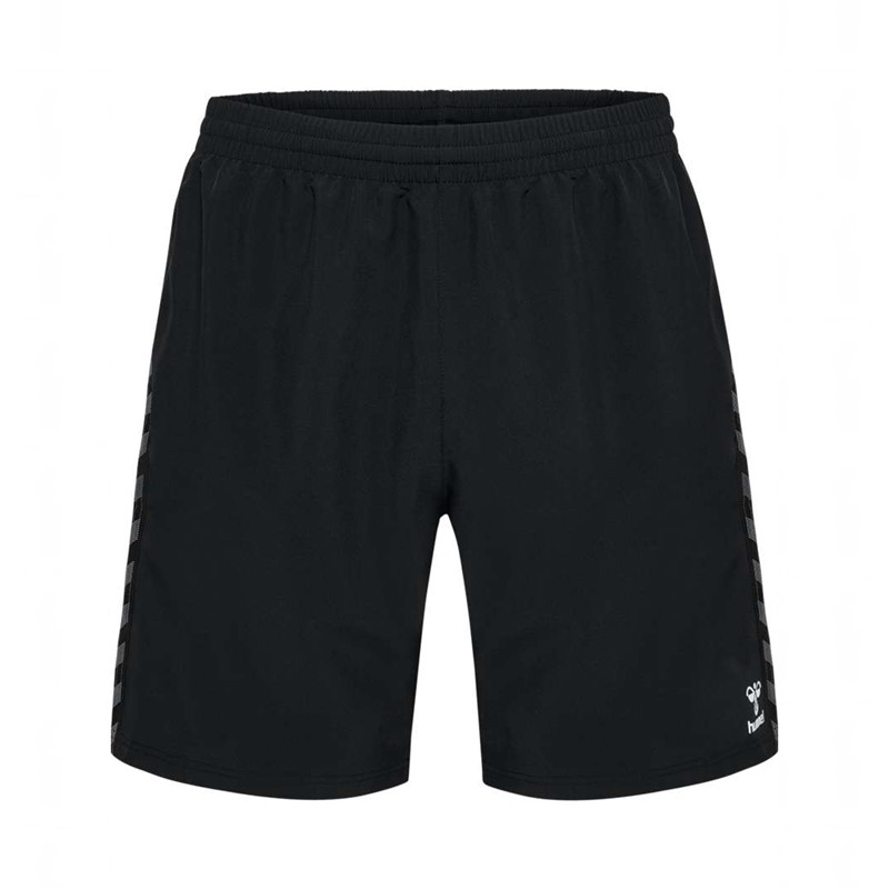 Hummel Authentic Woven Korte Broek Heren Zwart | 712452-318