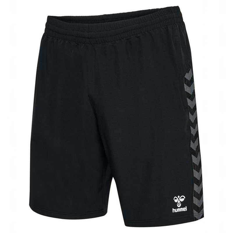Hummel Authentic Woven Korte Broek Heren Zwart | 712452-318