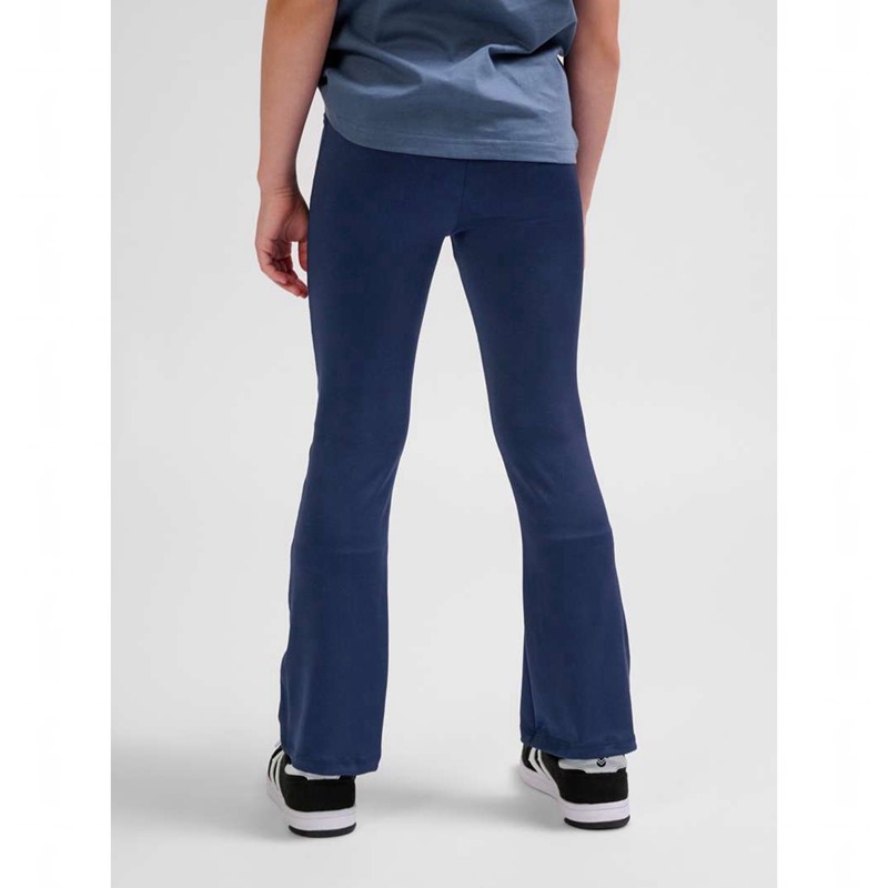 Hummel Aya High Rise Flare Broek Kinderen Zwart | 683071-245