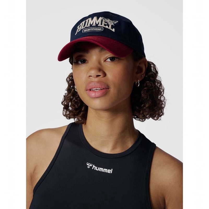 Hummel Baseball Bee Caps Heren Donkerblauw | 618639-689