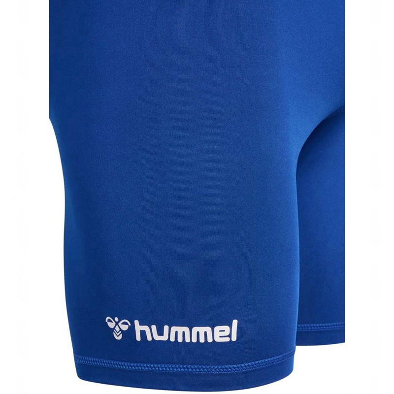 Hummel Bl Essential Tights Korte Broek Heren Blauw | 383083-178
