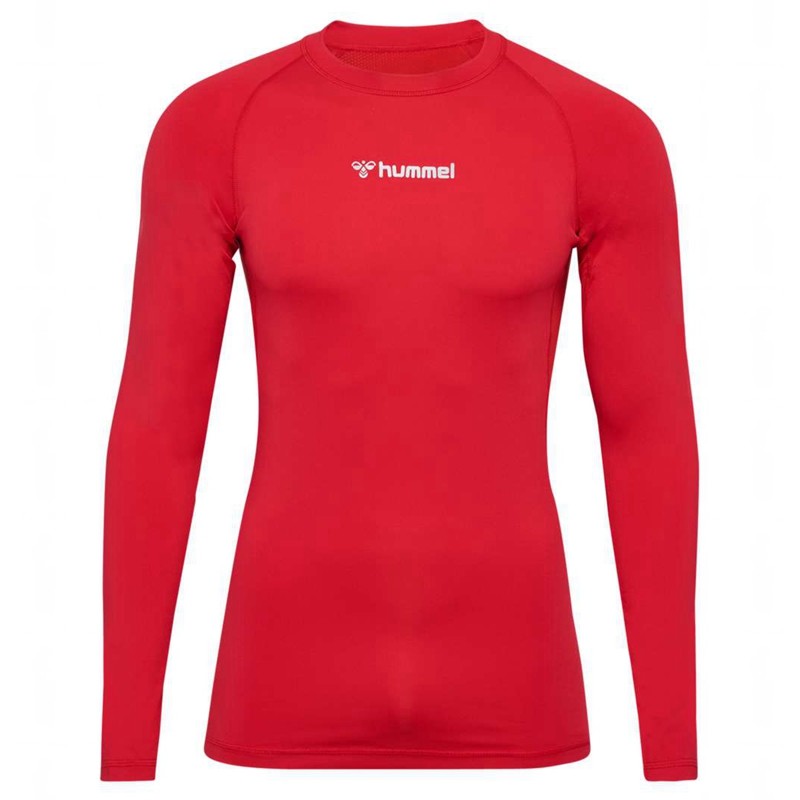 Hummel Bl Performance L/S Basislaag Heren Rood | 557969-610